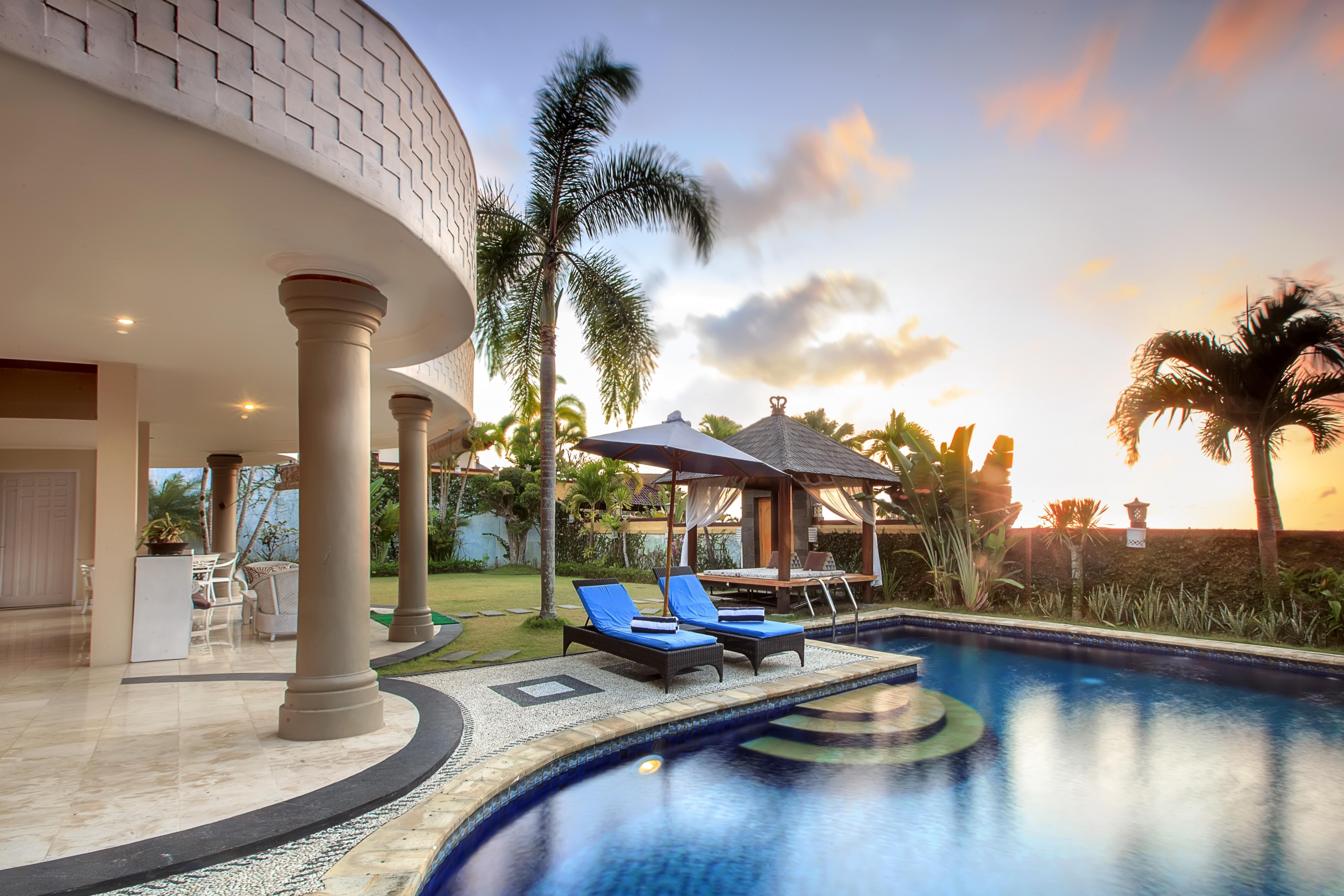 The Beverly Hills Bali Villas Jimbaran Bagian luar foto